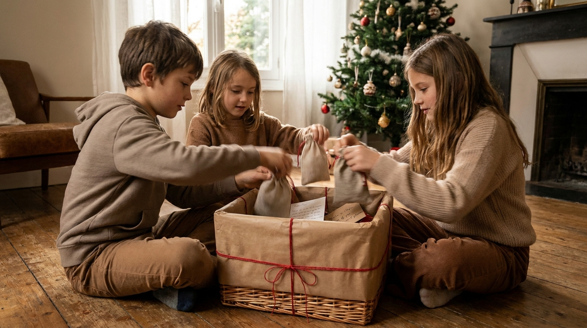 Kids playing — scene for what age is appropriate for an advent calendar
