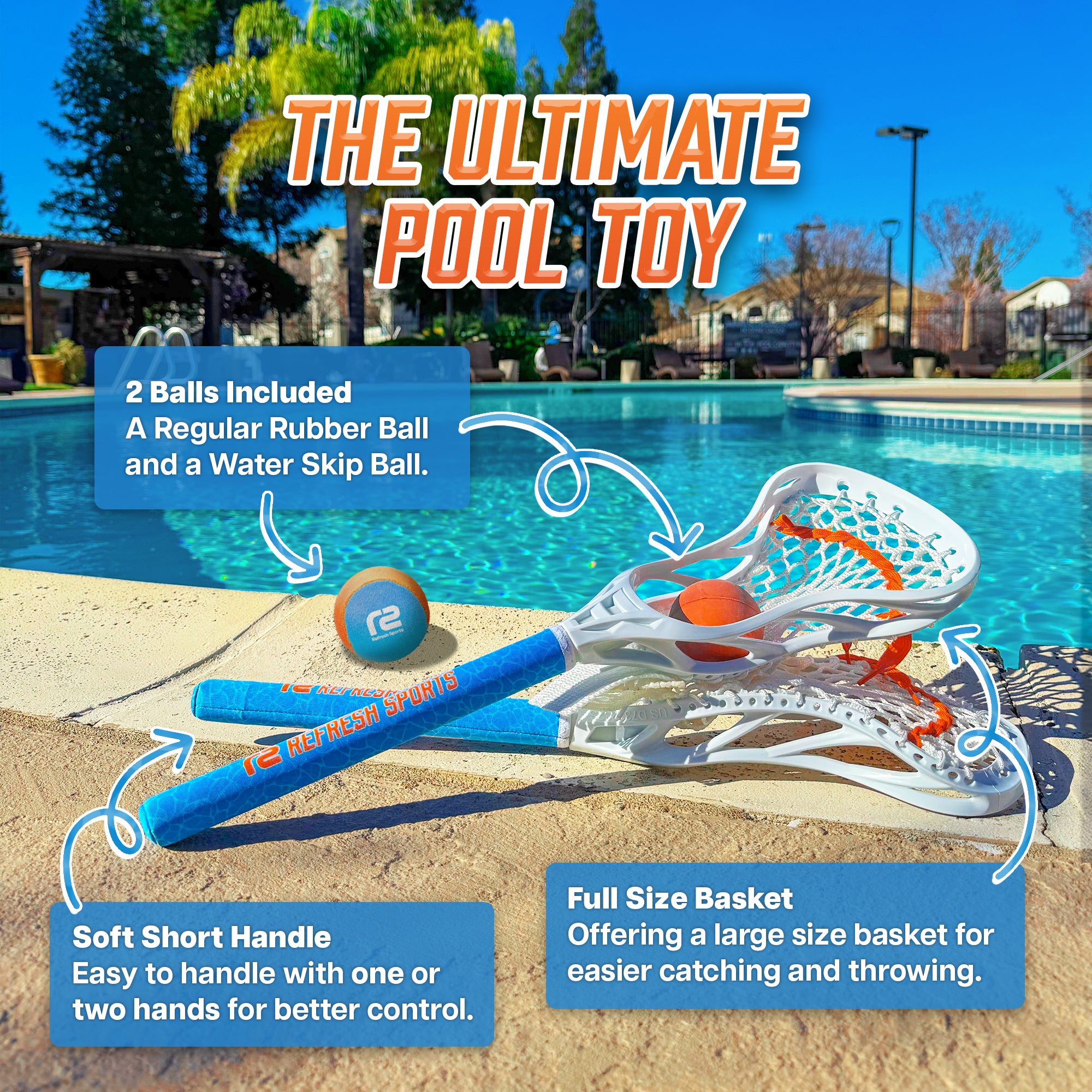 Mini-Toss Lacrosse™ Set