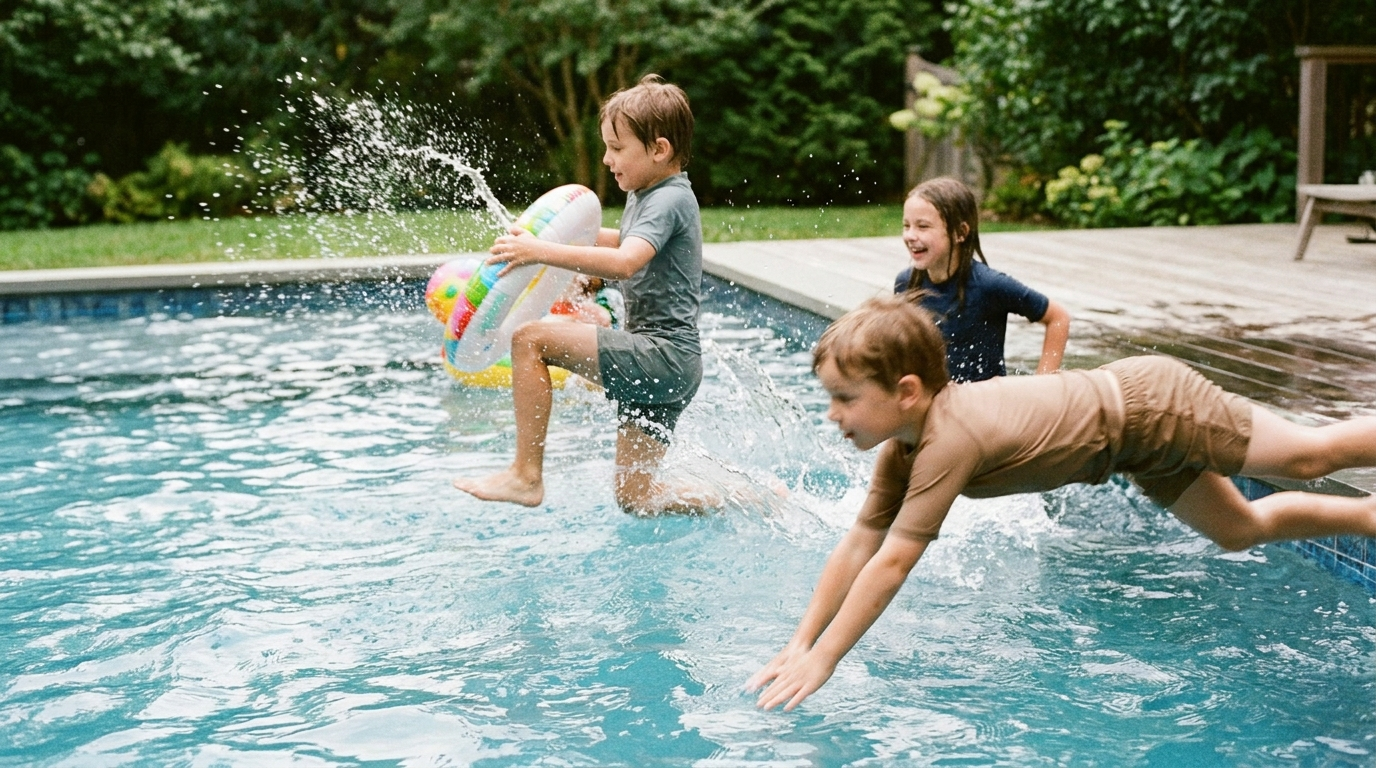 Kids playing — scene for best beach toys for kids