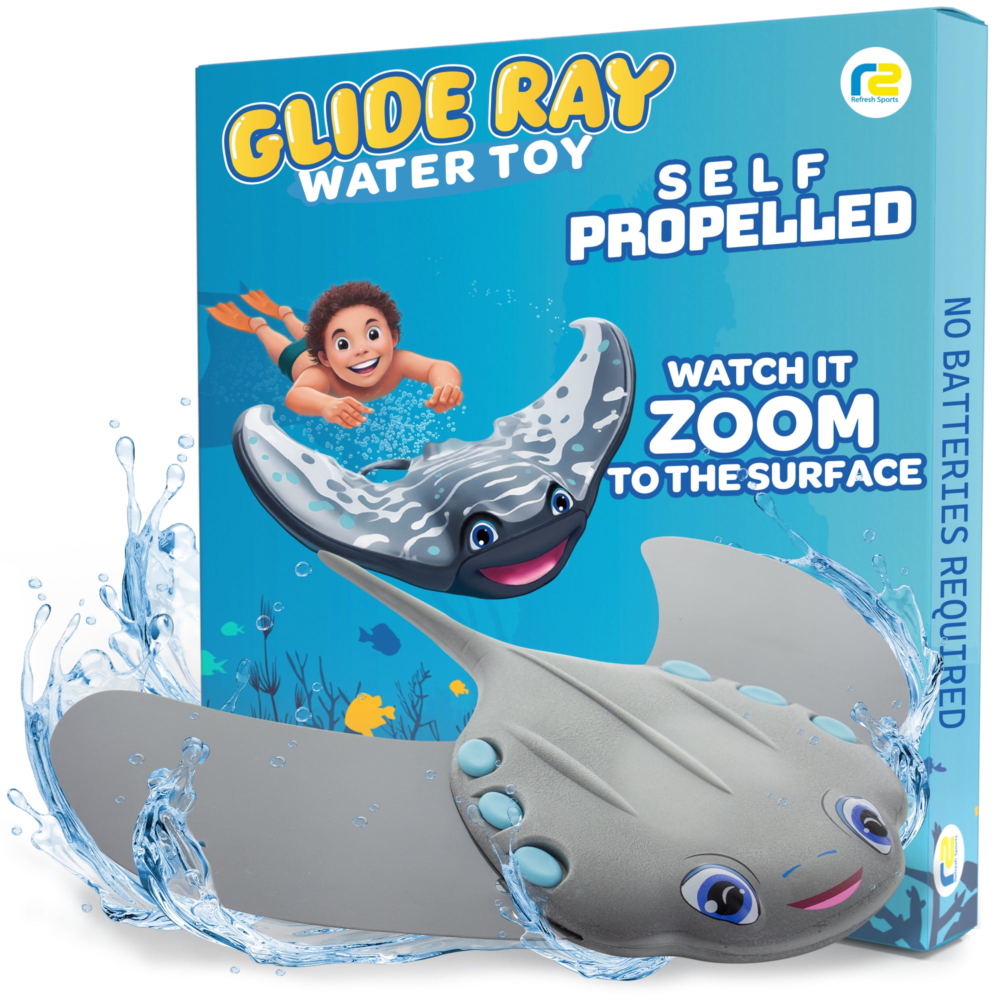 Glide Ray® Underwater Glider Pool Toy