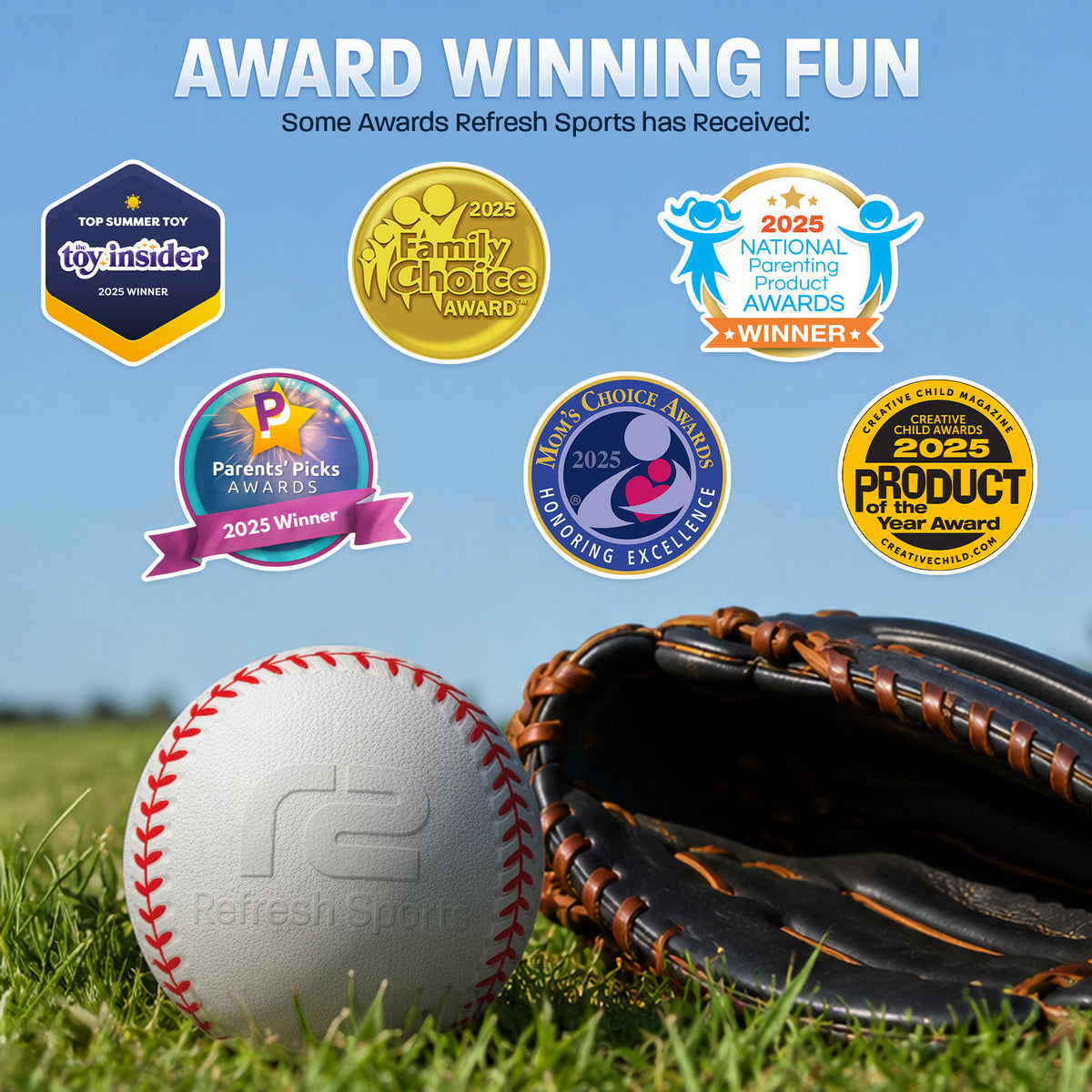 Ballgame Bounce™ Super Bouncy Baseball