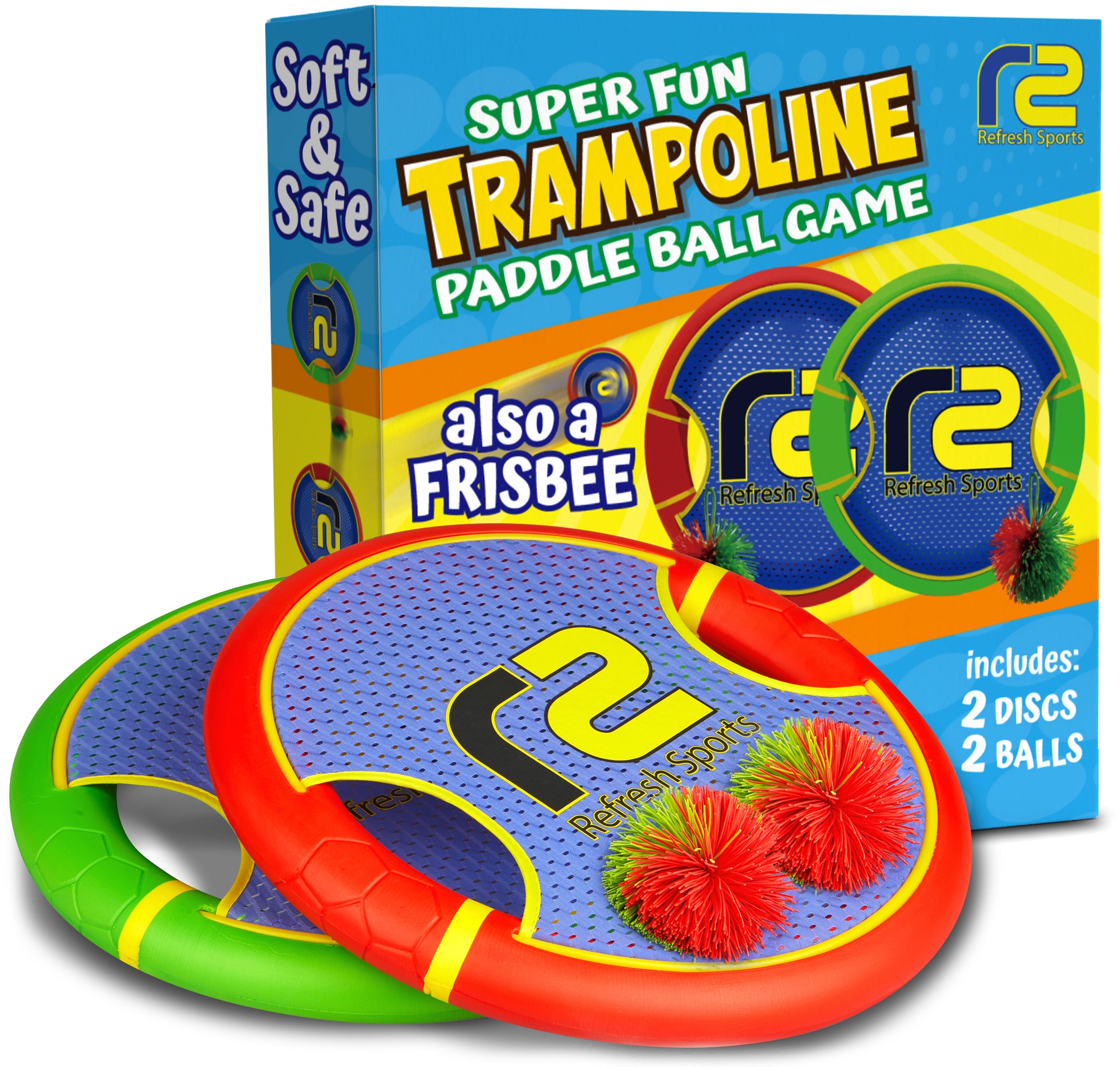 Bouncy Paddle & Stringy Ball Game