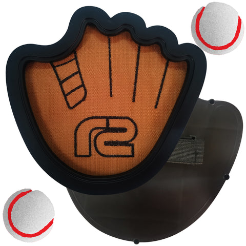 Baseball Velcro Paddle Toss & Catch Game